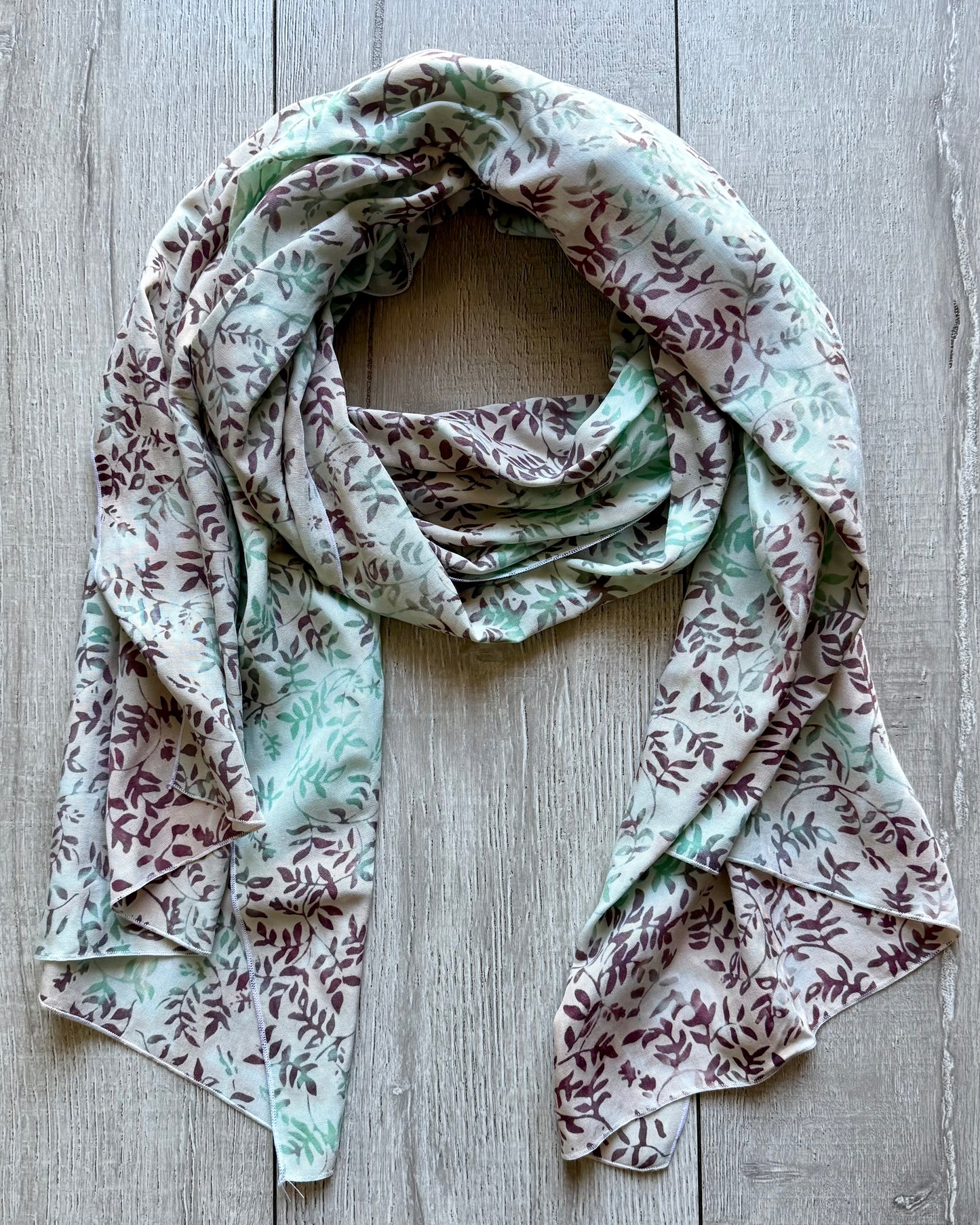 Acacia Leaves Versatile Scarf