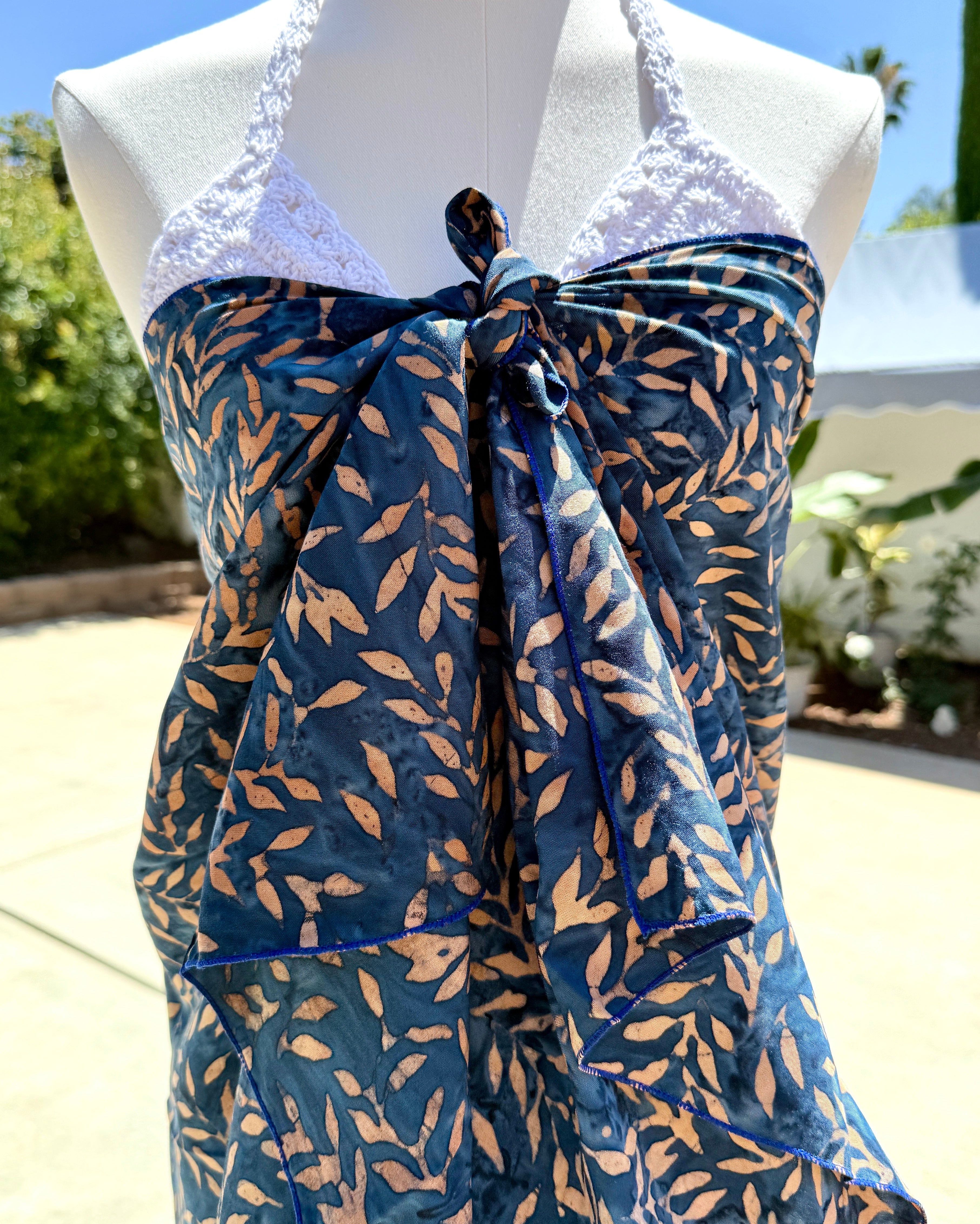 Blue Acacia - Batik Sarong