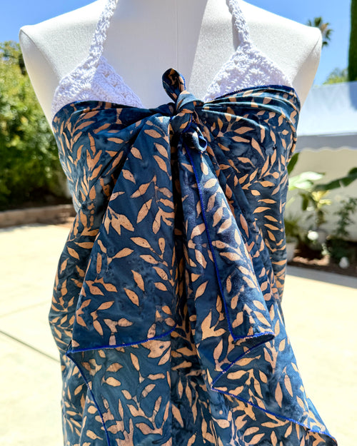 Blue Acacia - Batik Sarong
