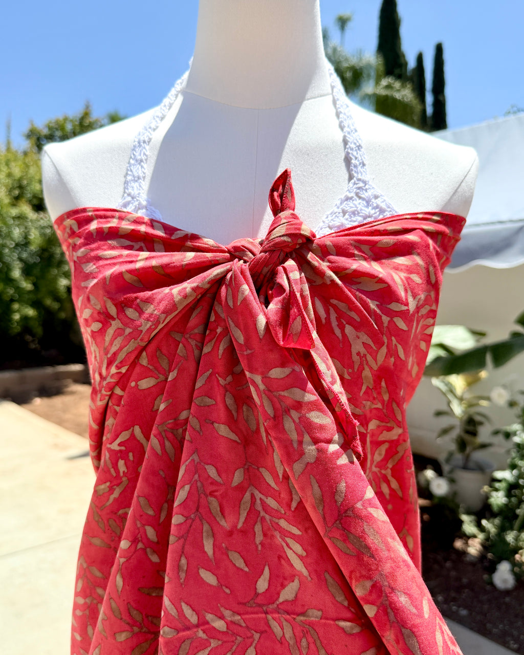 Red Acacia - Batik Sarong