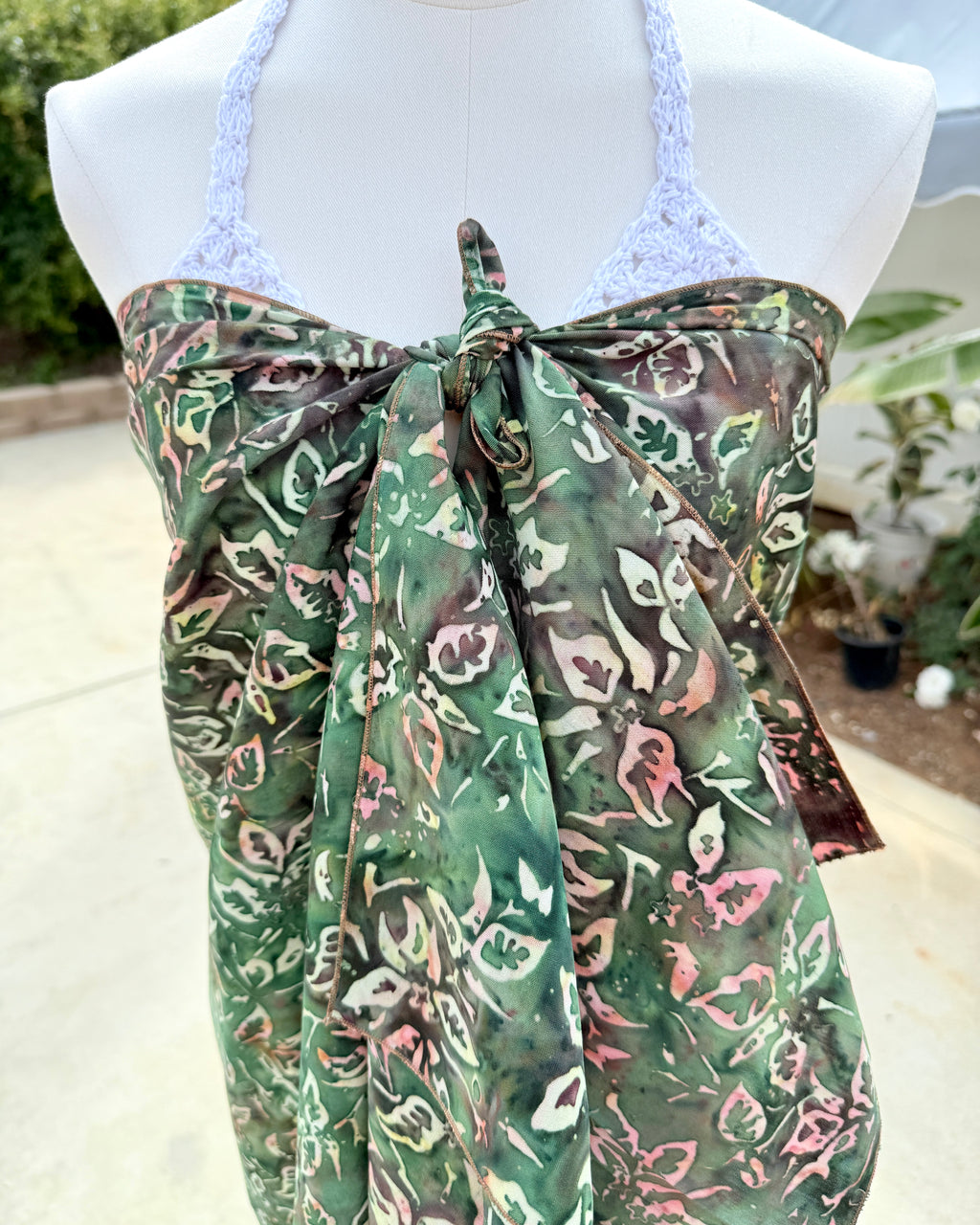 Green Rainforest - Batik Sarong
