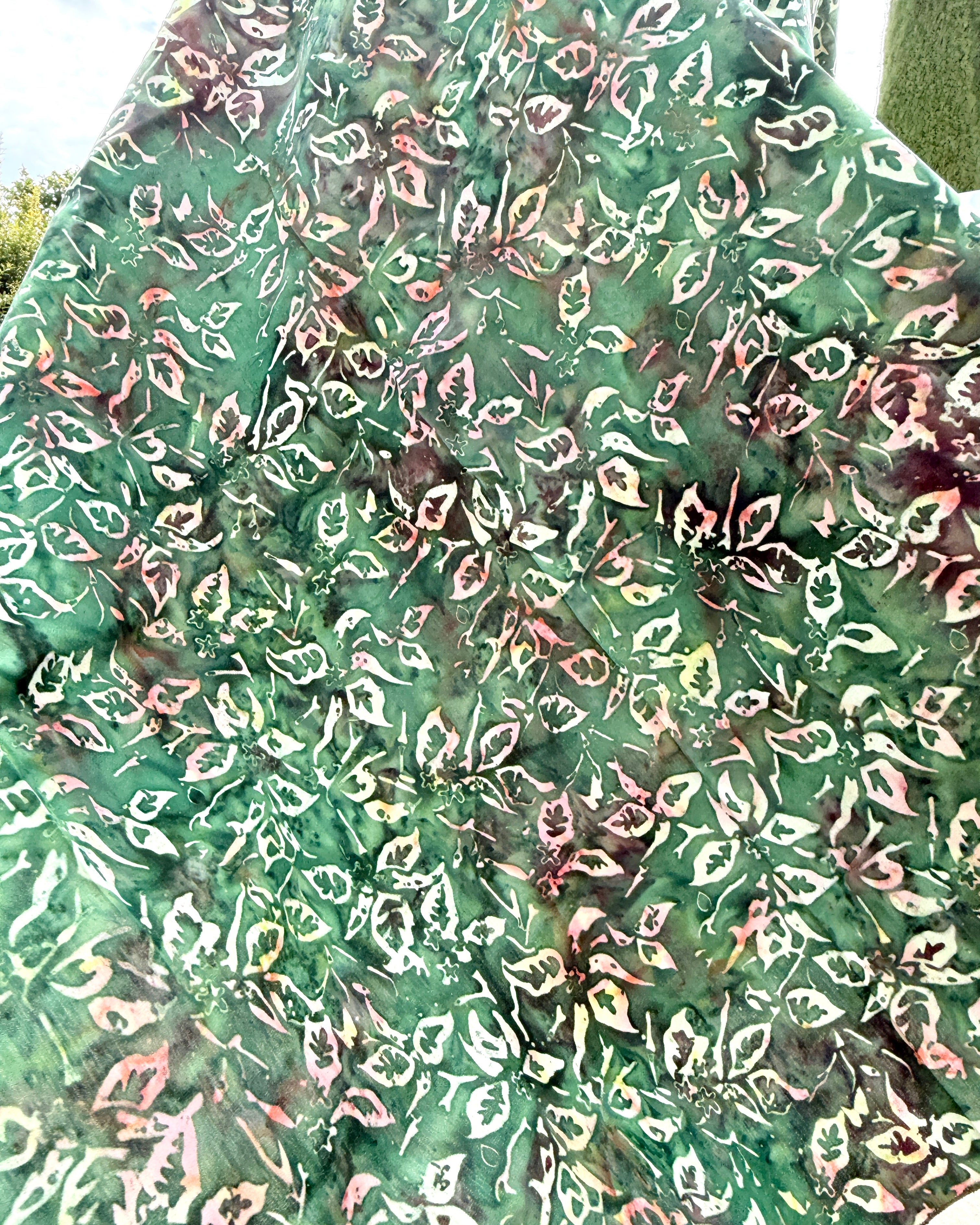 Green Rainforest - Batik Sarong