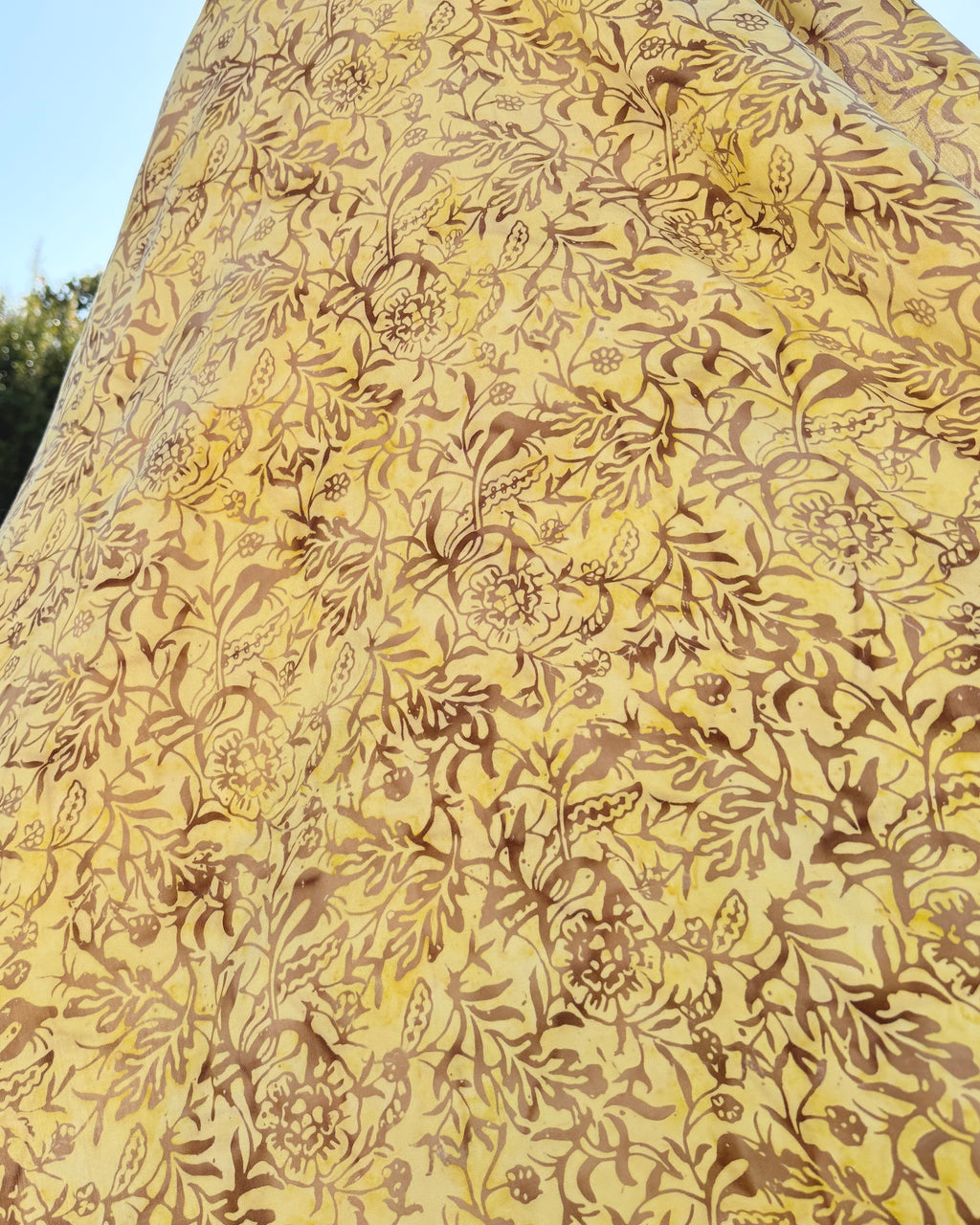 Golden Meadow - Batik Sarong