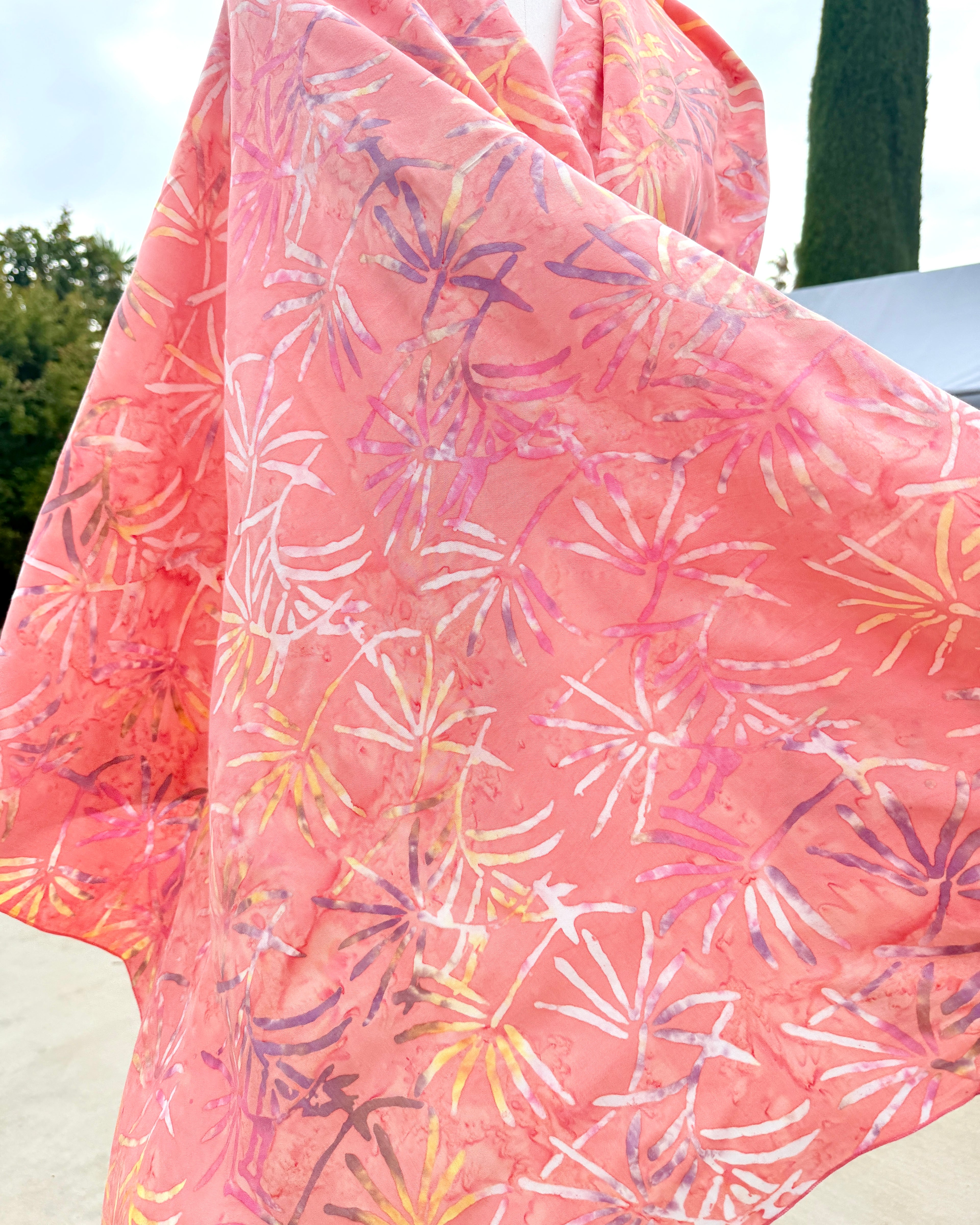 Peach Sunset - Batik Sarong