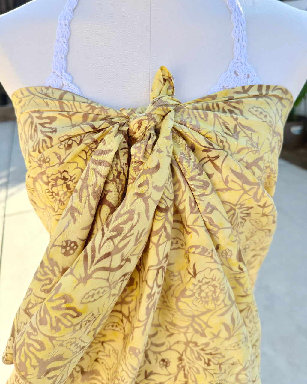 Golden Meadow - Batik Sarong