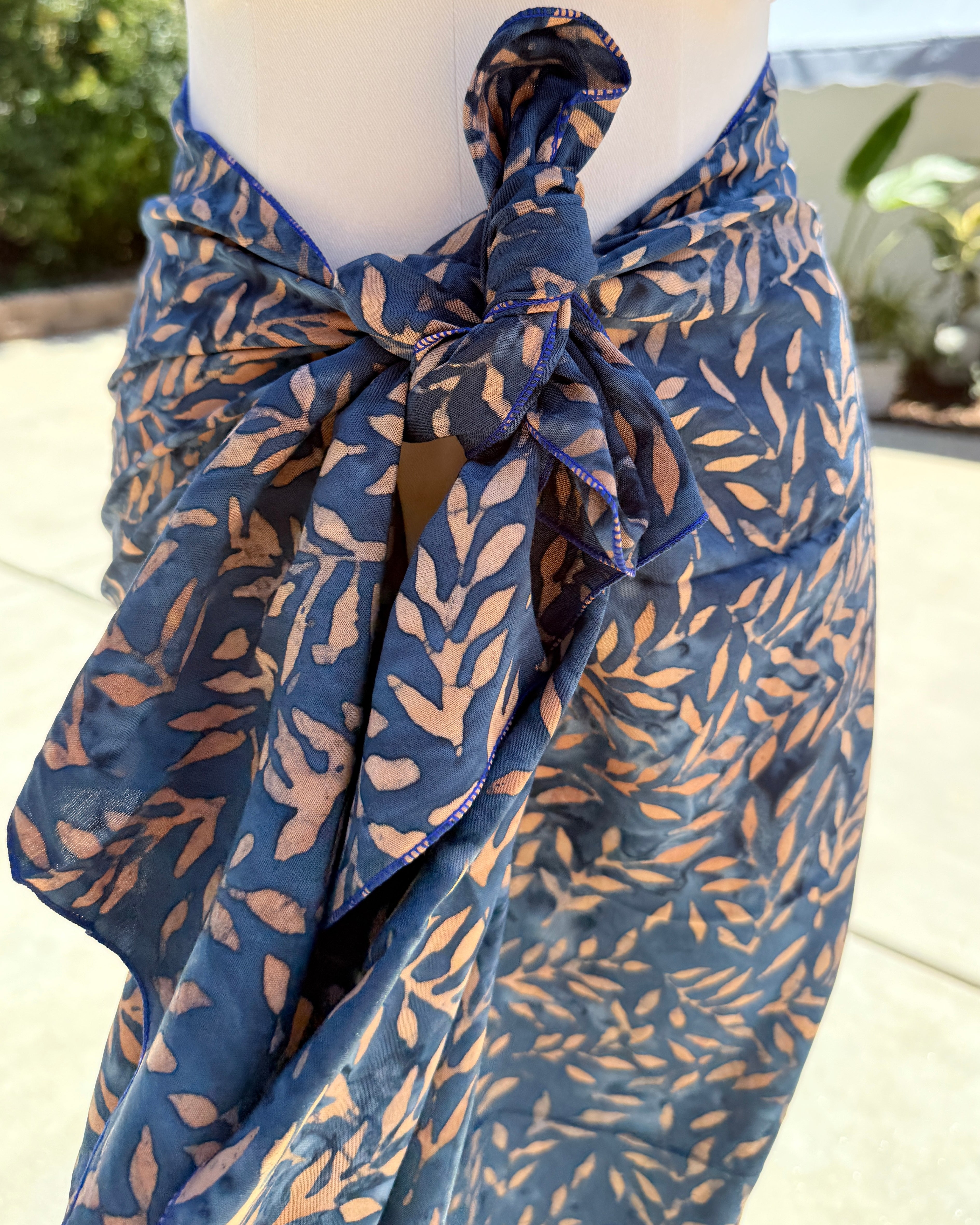 Blue Acacia - Batik Sarong