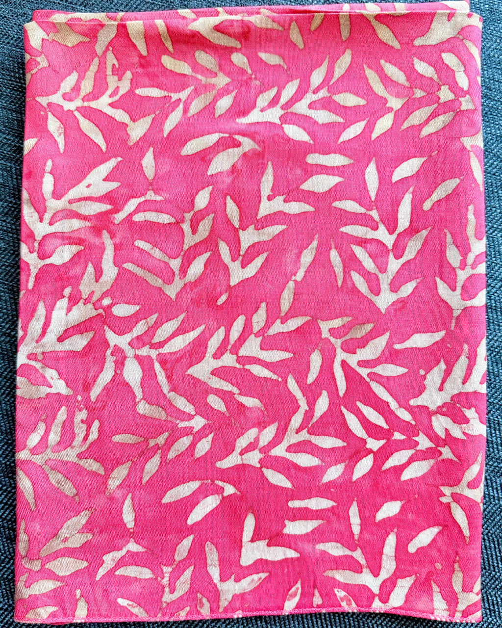 Red Acacia - Batik Pocket Scarf
