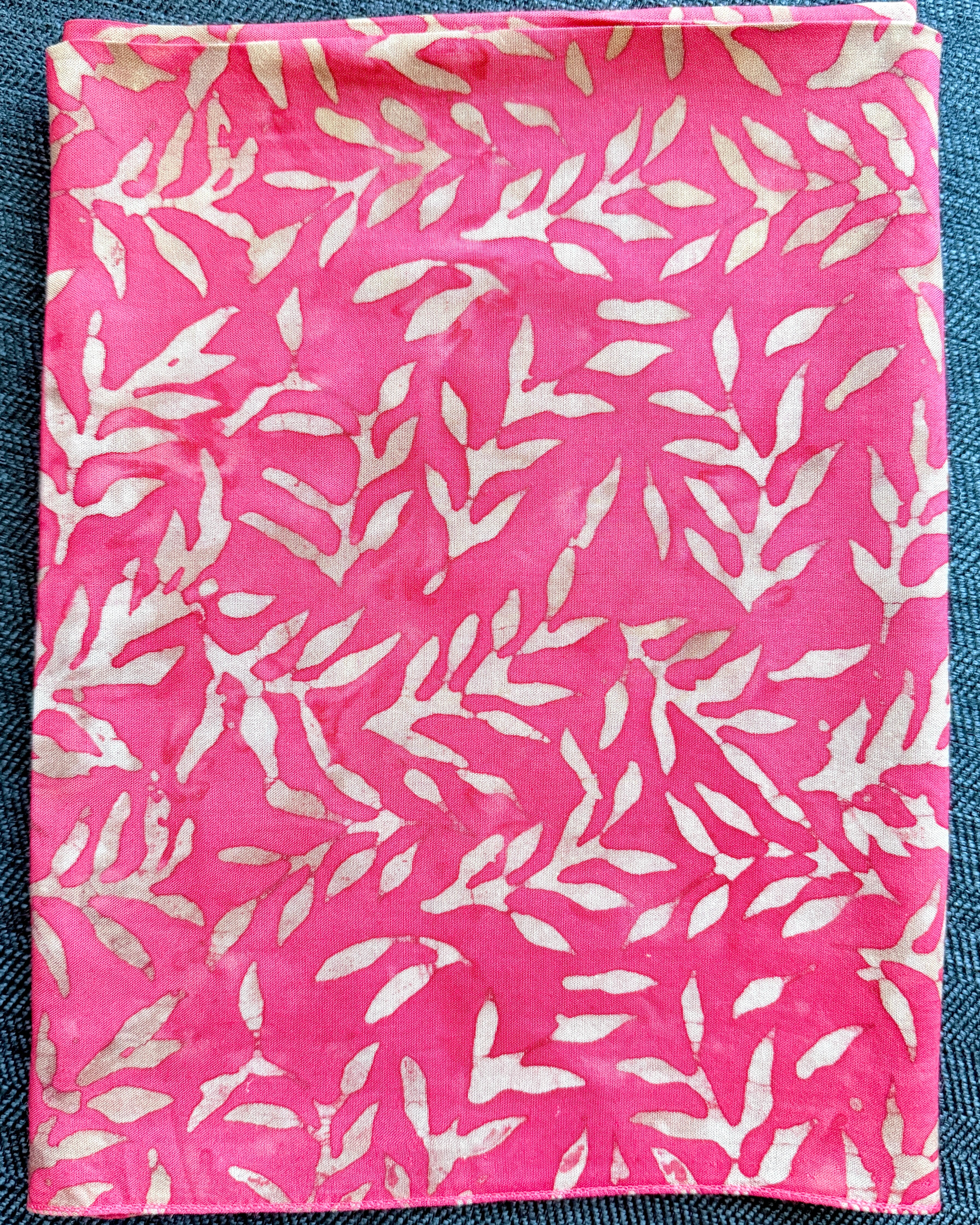 Red Acacia - Batik Pocket Scarf