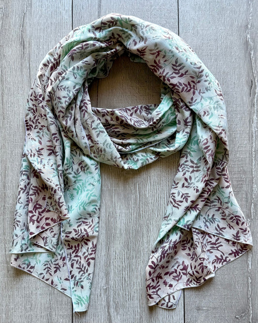 Acacia Leaves Versatile Scarf
