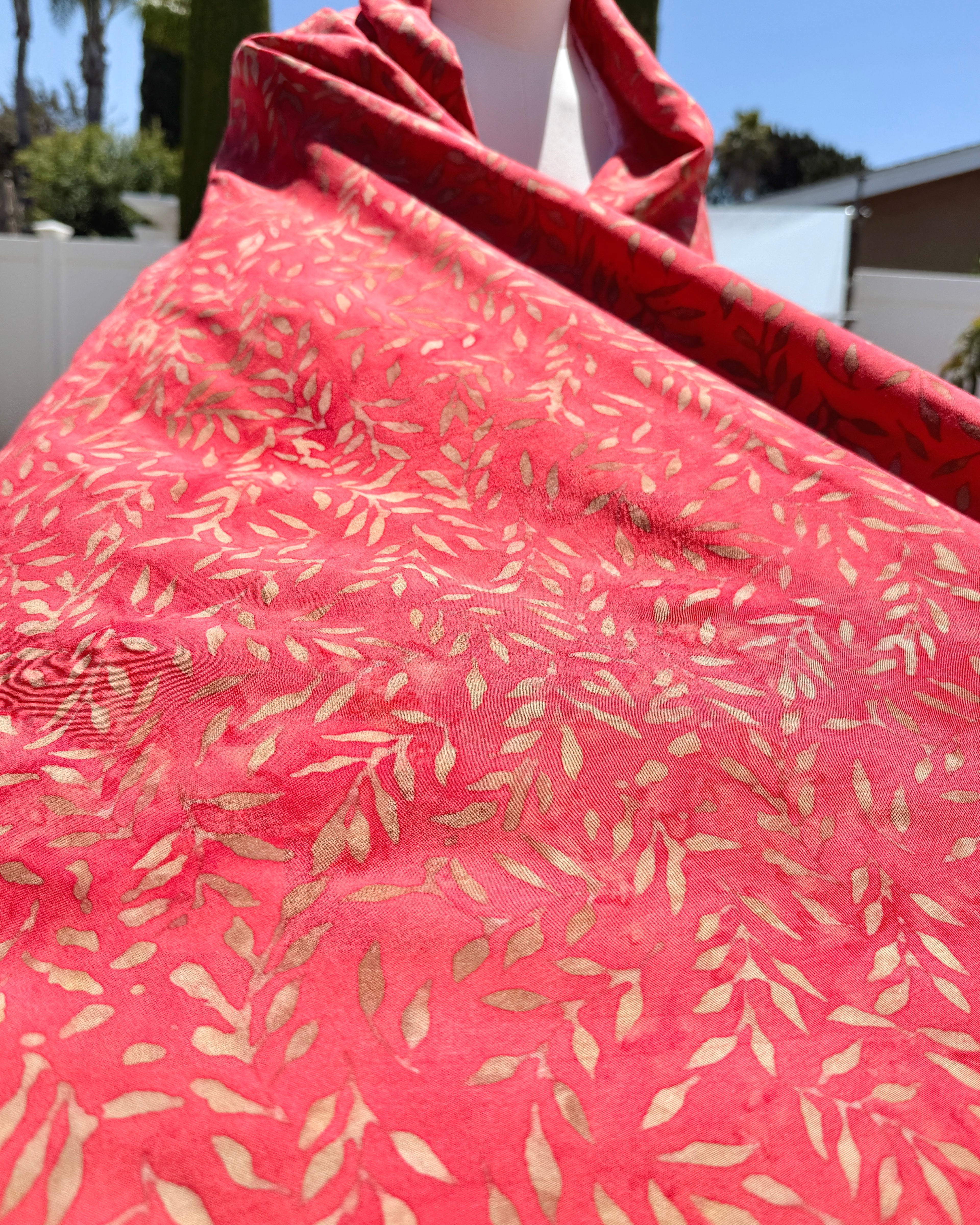 Red Acacia - Batik Sarong