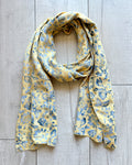 Yellow Roses - Batik Versatile Scarf